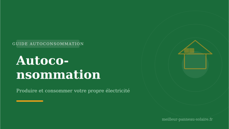 auto consommation panneaux solaire