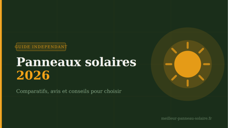 guide panneaux solaire 2026